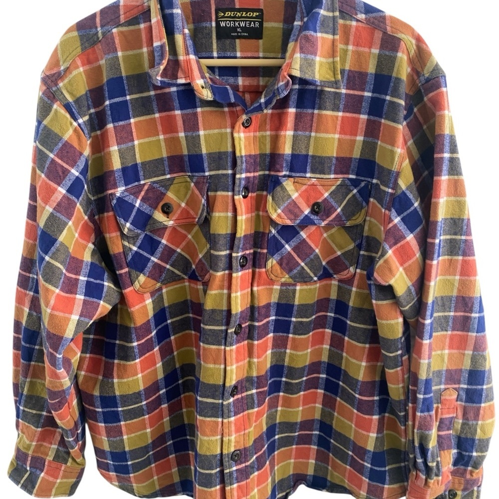 Dunlop Workwear Brawny Flannel button down